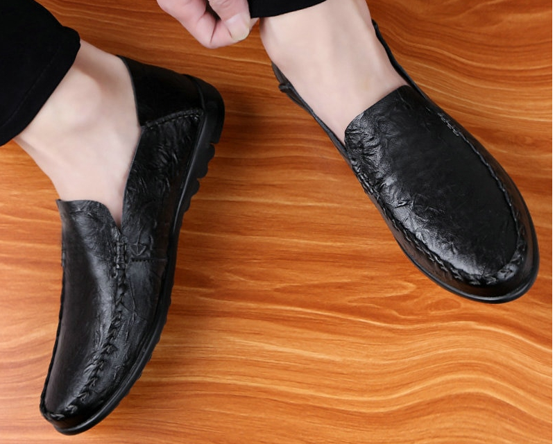 Genuine Leather Loafers for Men