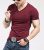 Elastic V-Neck Men’s Summer T-Shirt